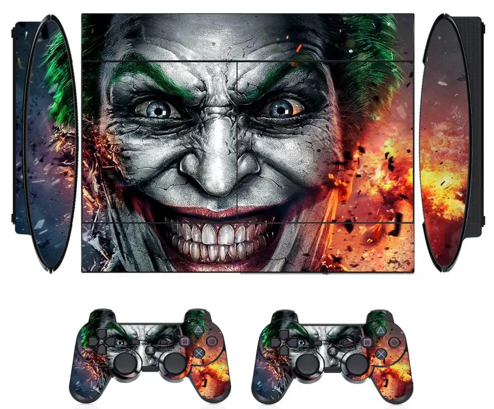 Виниловая защитная пленка Joker 250 для Sony PS3 супертонкие наклейки 4000 и 2 контроллера |