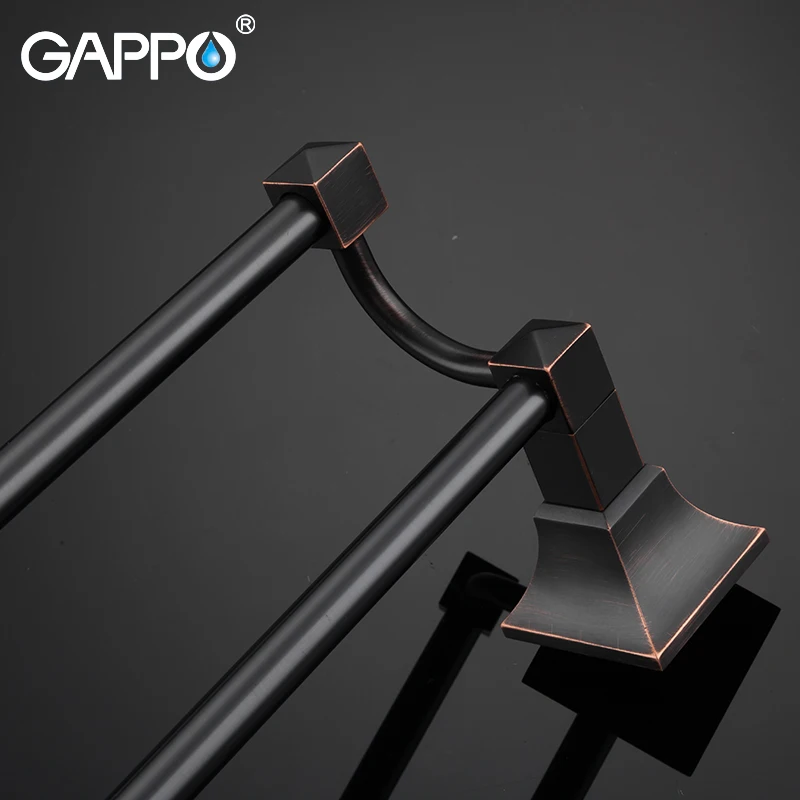 Башенные перекладины GAPPO с двойной направляющей вешалка для банных полотенец