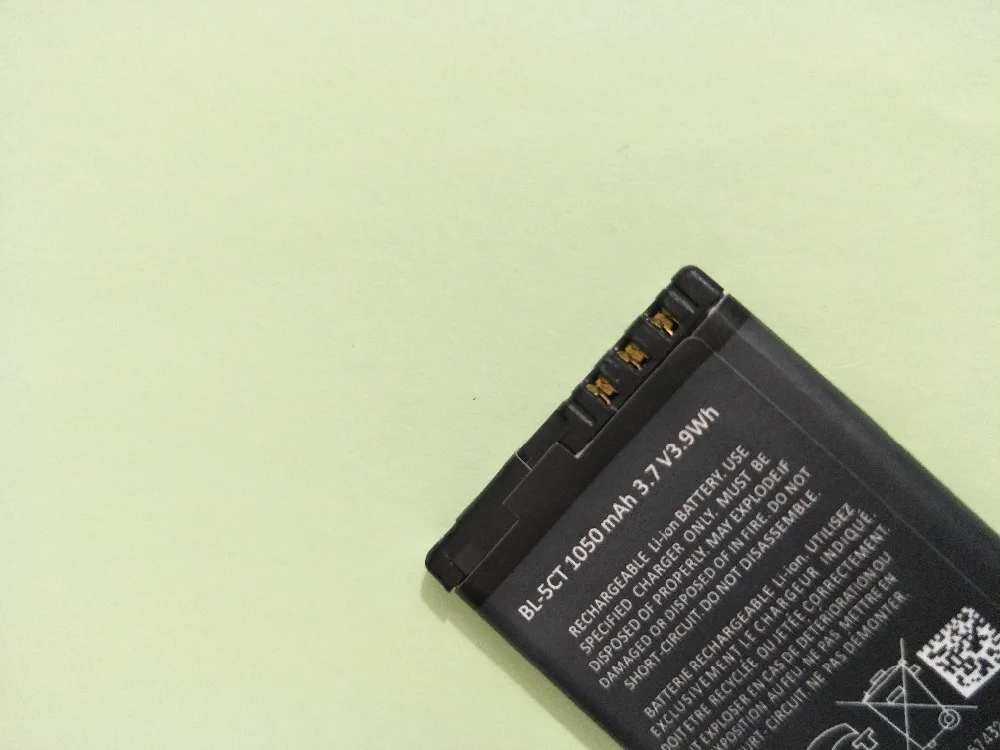 АЗК 2 шт./лот 1050 мА/ч BL-5CT BL5CT BL 5CT запасная батарея для Nokia 5220 5220XM 6730 C5 6330 6303i C5-00 C6-01 C3-01