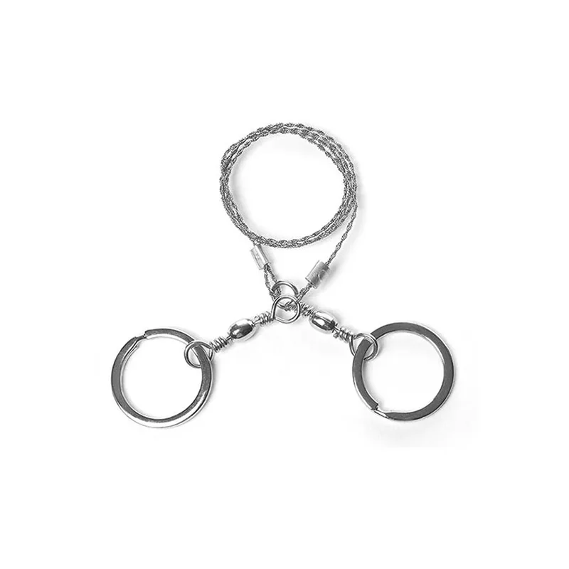 Outdoor Scroll Saw According to Field Survival Equipment Chain Ring Travel Camping Emergency Useful Wood Tools | Спорт и развлечения