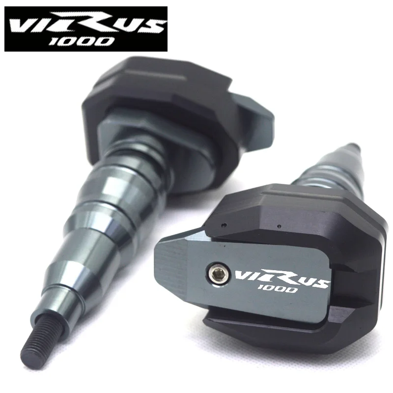 

FOR SUZUKI VIRUS1000 VIRUS 1000 GSX-S 2017-2019 Motocicleta Quadro Slider Carenagem Caindo Prote Guarda Anti Crash Pad pro
