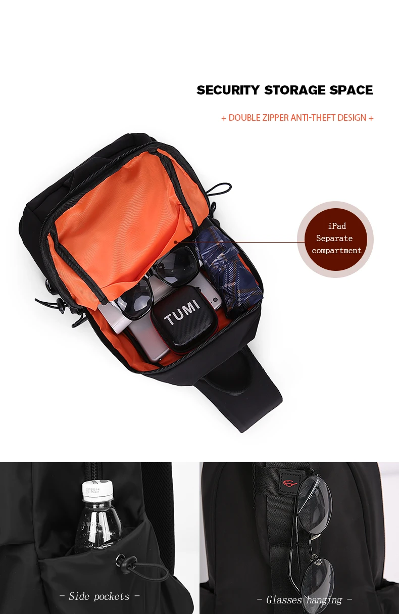 Многофункциональные сумки через плечо для мужчин, зарядка через usb, нагрудная сумка для коротких поездок, нагрудная сумка, водоотталкивающая сумка на плечо, мужская сумка