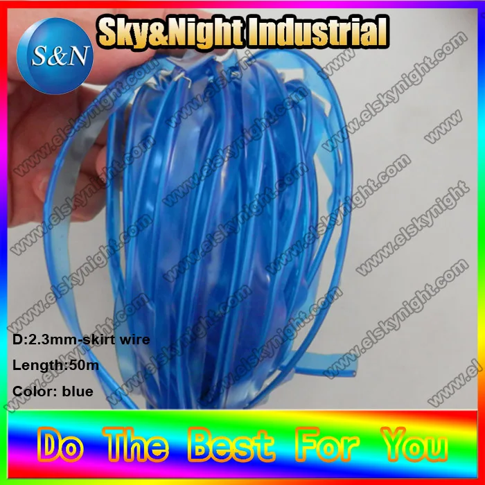 

EL product el welted wire special wire 2.3mm-blue+free shipping with ten colors