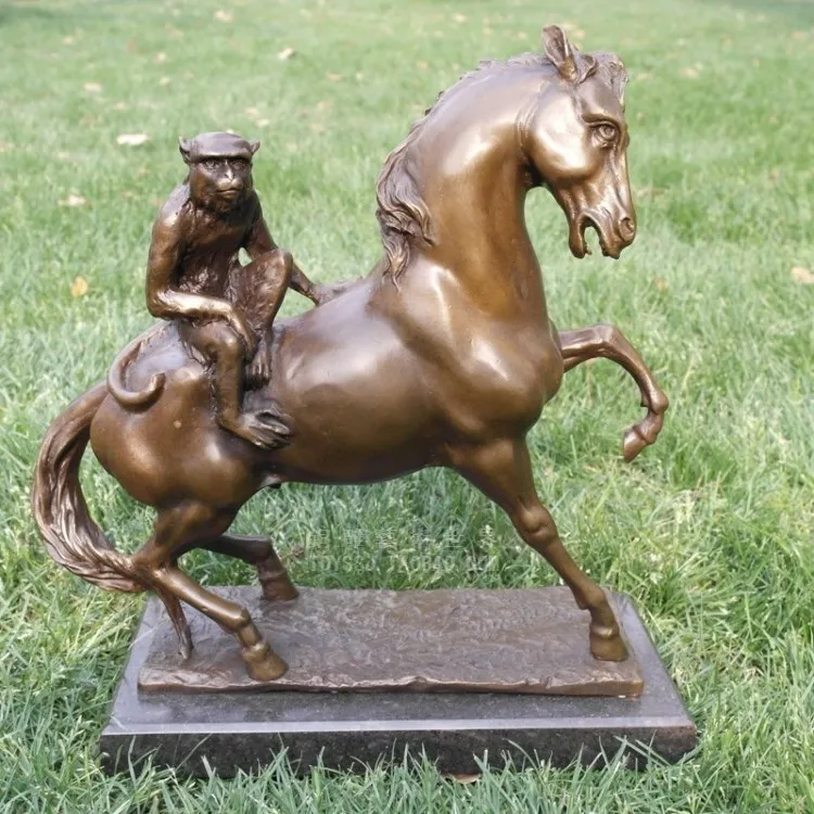 Медные скульптуры изделия скульптура для домашнего интерьера Hou немедленно