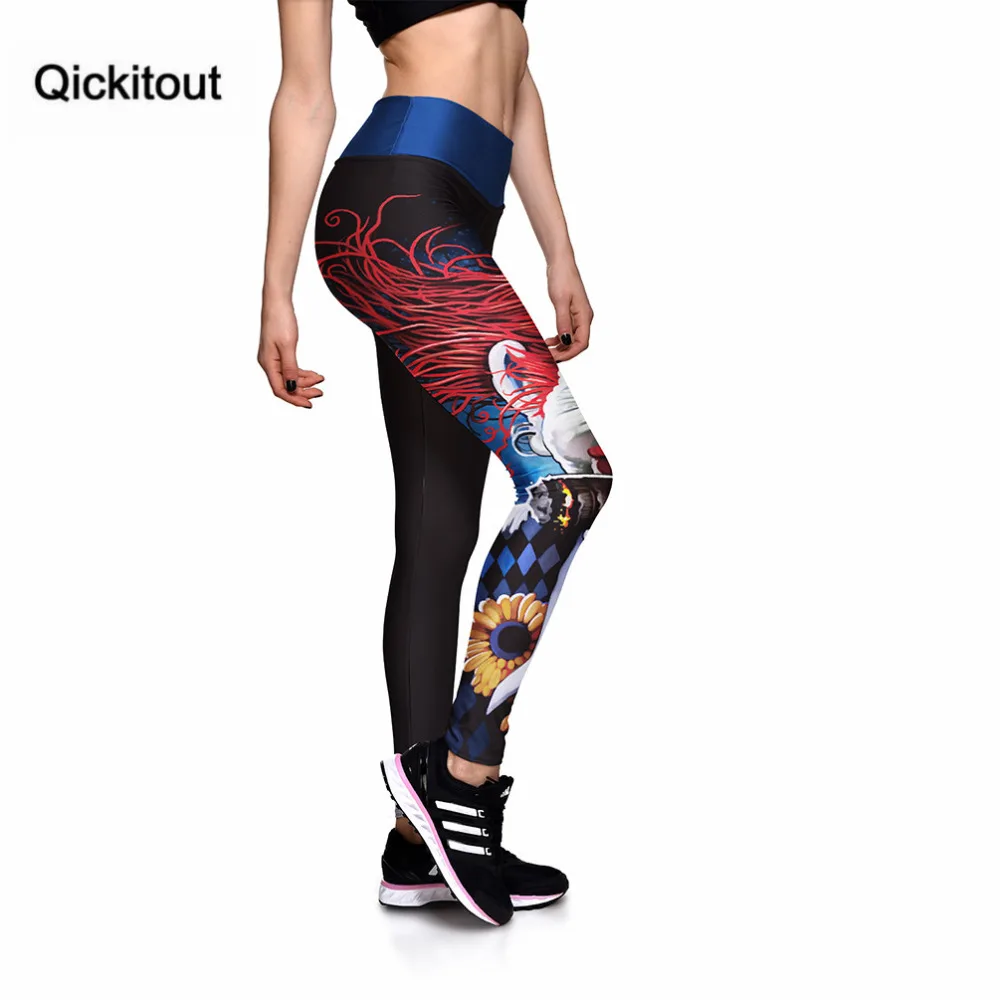 2018 Qickitout леггинсы товары для оптовой продажи стиль 3D печать сексуальная фитнес