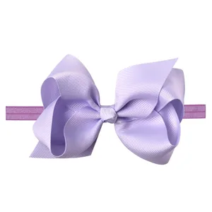 30 шт.лот, хит продаж, 4-дюймовая лента-ободок с бантиком, детская головная повязка с бантом, ювелирное изделие для девочек, Лидер продаж