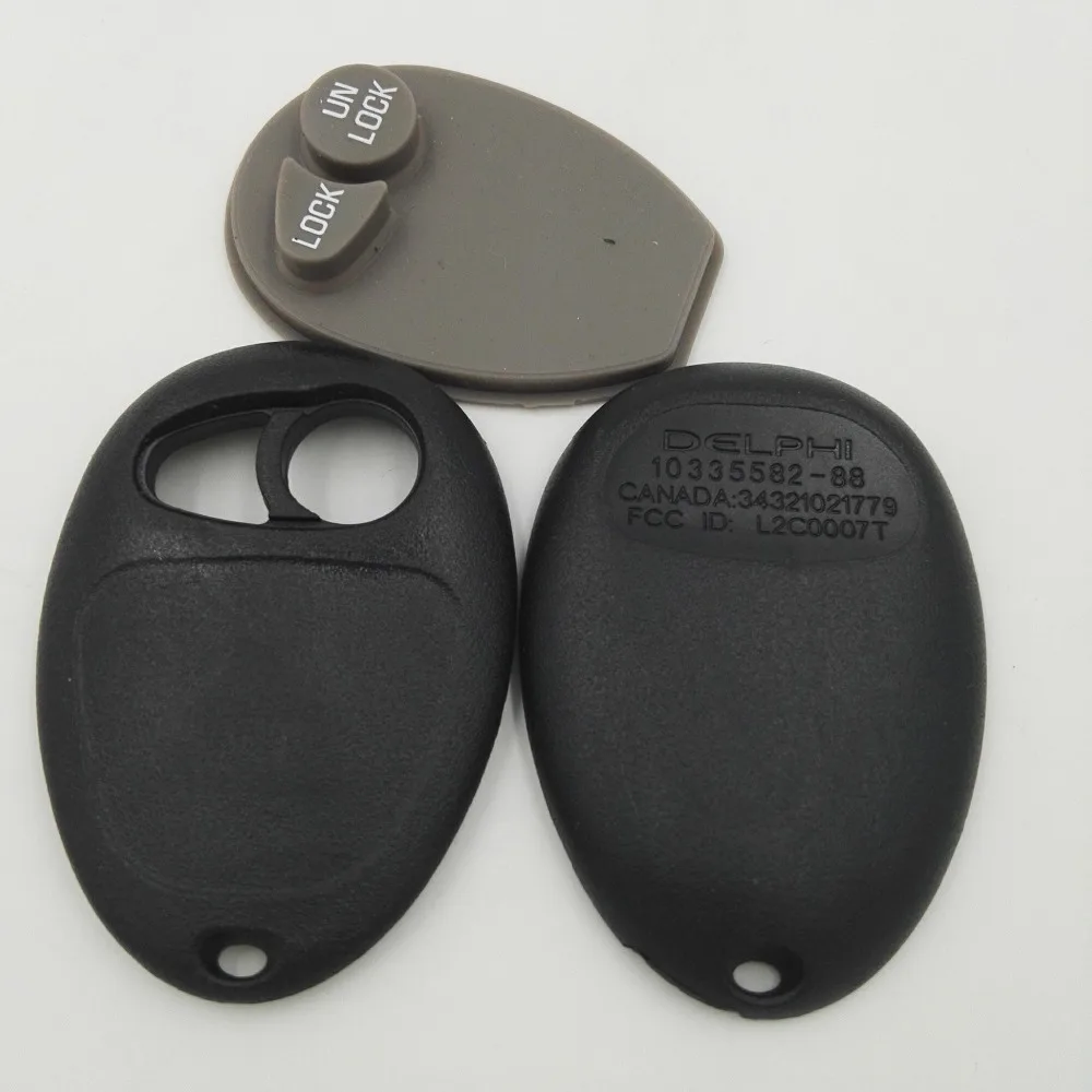 Чехол для Buick Hummer H3 GMC 2 кнопки без чипа с пультом ДУ|key button|cover forcover covers |