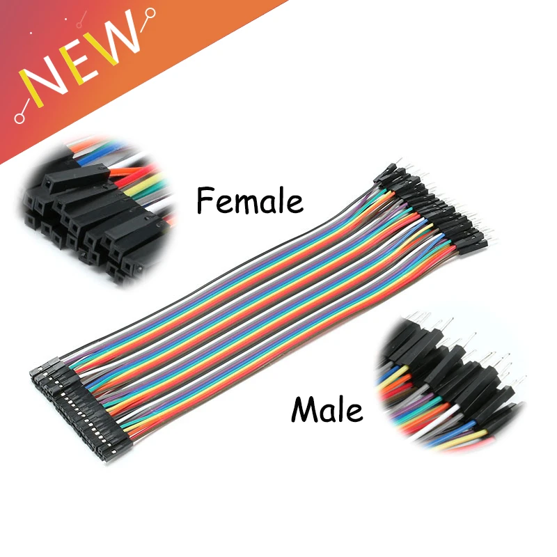 Джампер для Arduino 40 шт. 30 см|Электрические провода| |