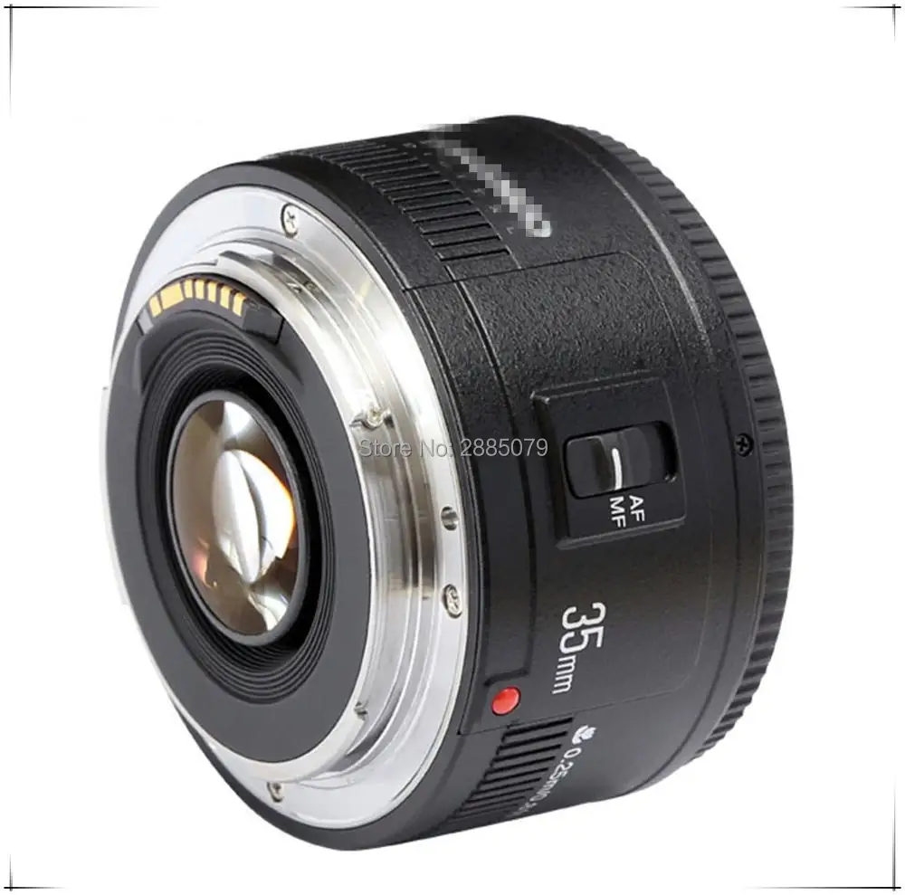 Объектив 35 мм для камеры Canon объектив YN F2.0 AF/MF фиксированный фокус F1.8 AF/EF Nikon F Mount