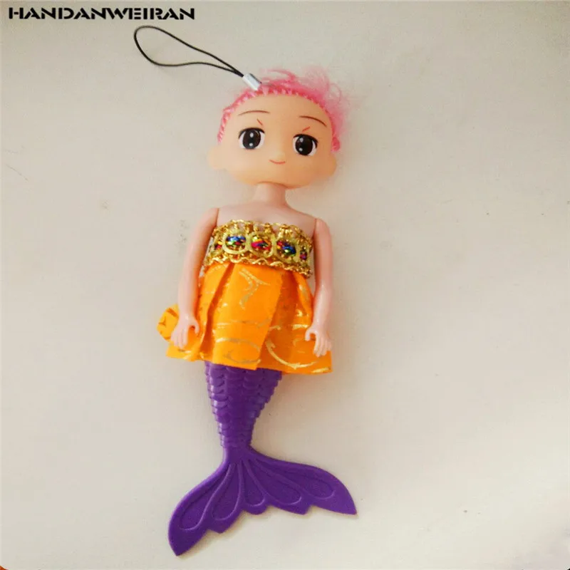 

1Pcs New 17cm Mermaid Doll Toy Christmas Present Lovely Animal Girls like Holiday Gift For Girls&Child HANDANWEIRA