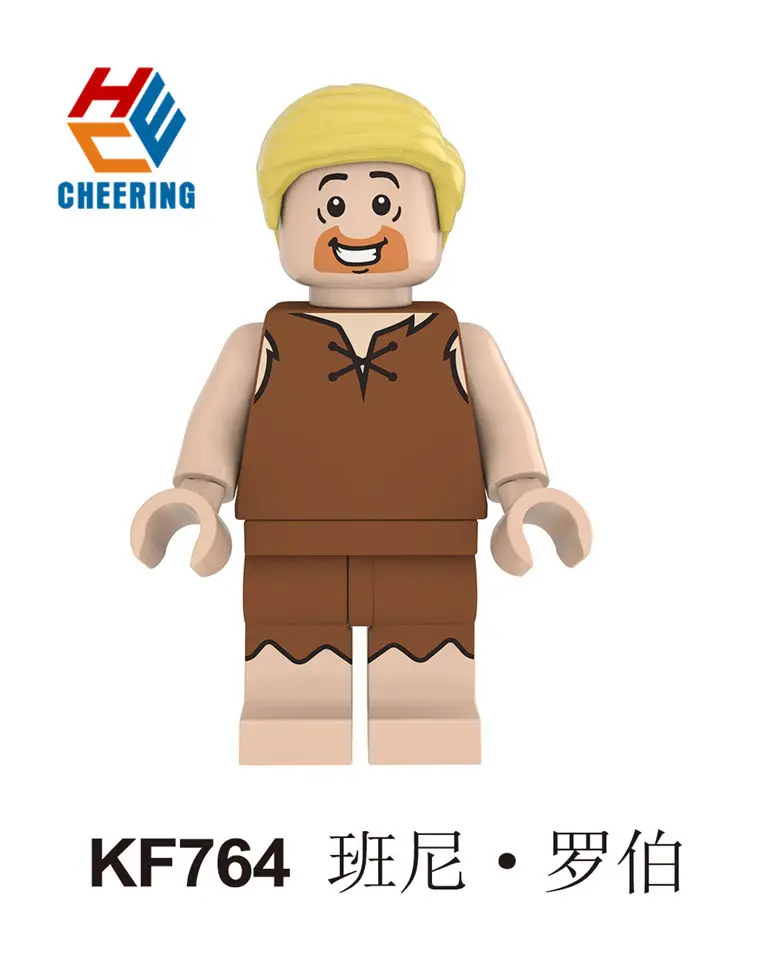 KF764 Without Box Single Sale Building Blocks Famous Movie Five Nights At Freddy Chica Bunny Foxy Spintraft Brick Children Toys Kids Gift KF6071 - Цвет: KF764 Without Box