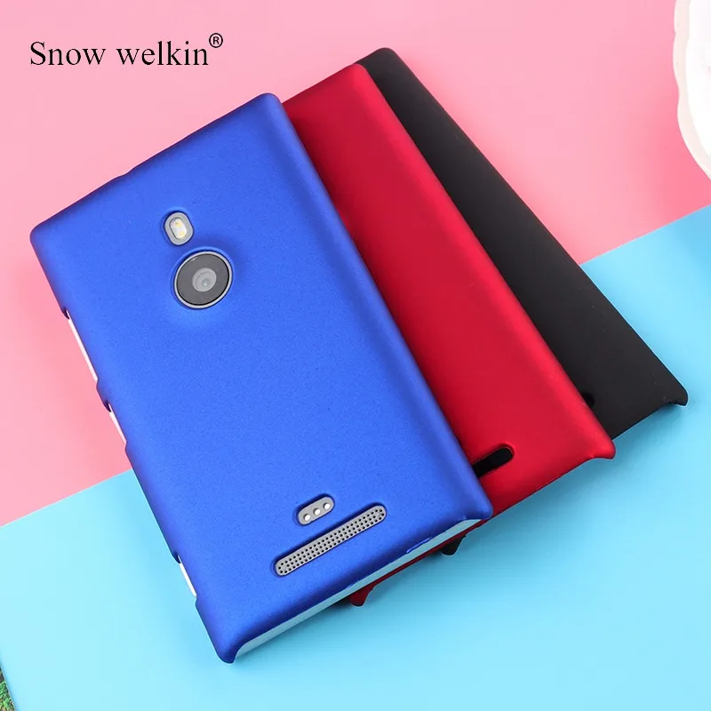 Жесткий чехол из поликарбоната матовый пластиковый для Nokia lumia 520 535 540 550 625 630 640 650