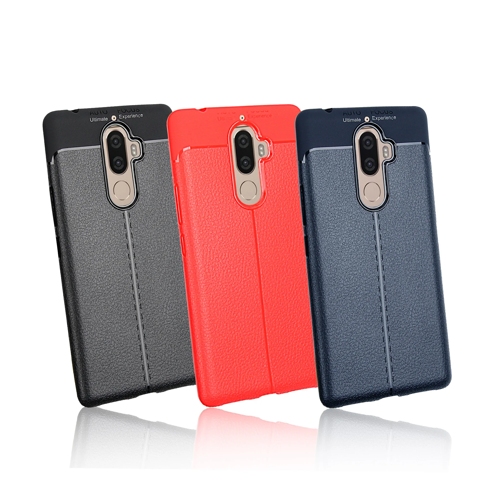 Для Lenovo K8 Note чехол тонкий кожаный узор противоударный защитный резиновый
