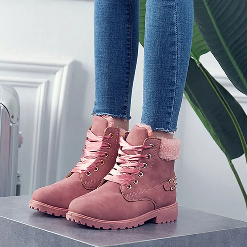 Женская обувь с быстрой доставкой Новинка 2018 года женские ботинки больших