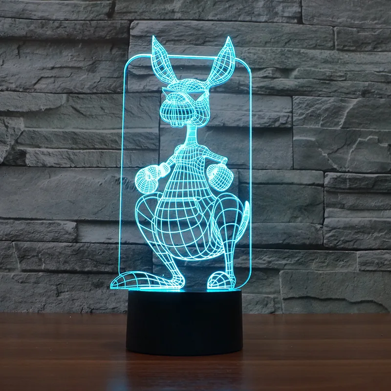 

Maple Leaf Table Lamp For Bedroom Colorful Touch led Visual Light Creative Wholesale Night Light 3d Usb Desk Lamp Light