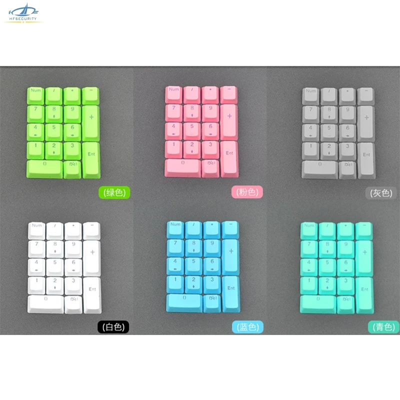 [HFSECURITY] DIY OEM высокие цветные механические колпачки для клавиатуры PBT клавиш с