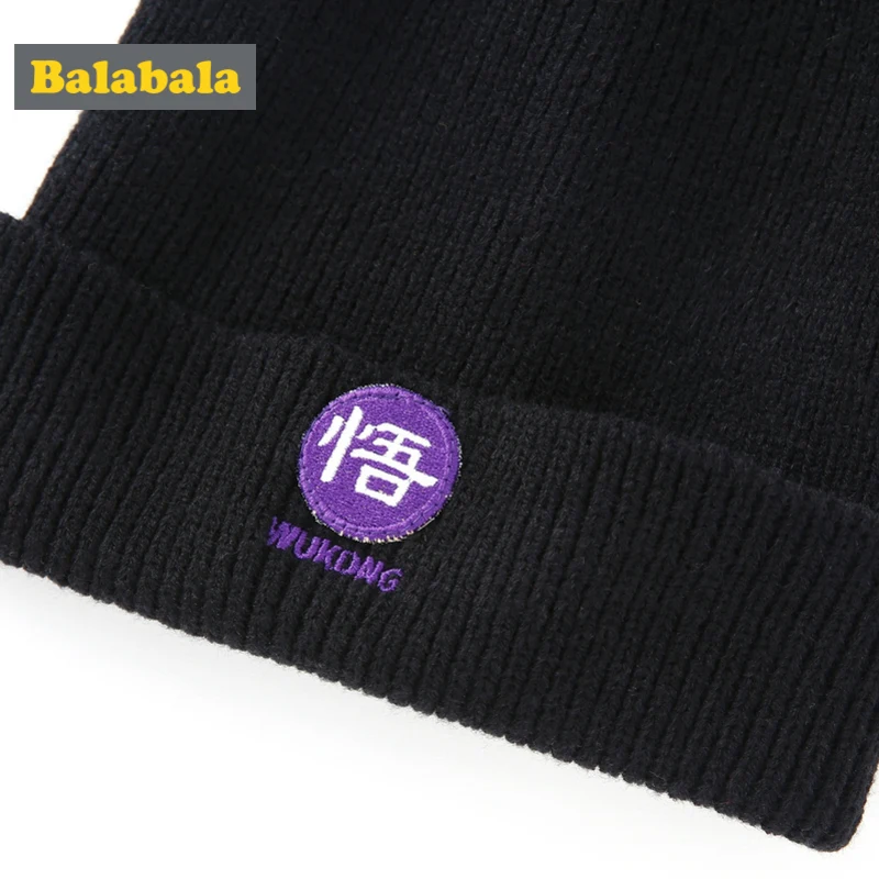 Balabala Da Zao Tian Gong/детские шляпы для мальчиков и девочек вязаная шапка маленьких