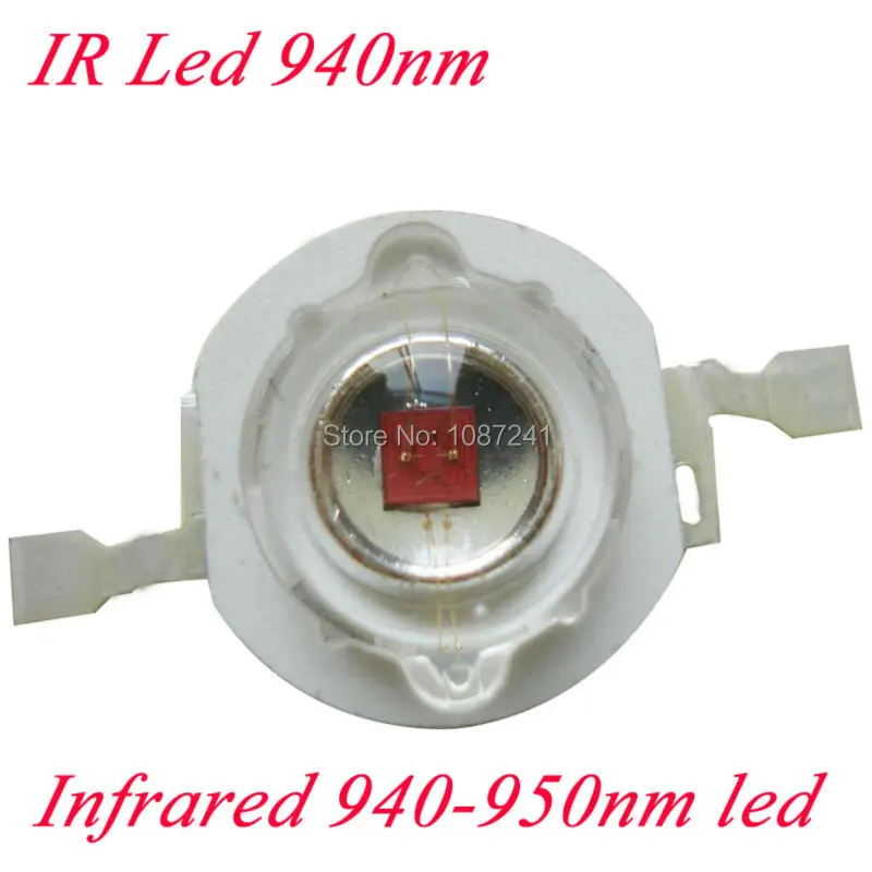 

High Power LED Chip IR 940nm 3W high power Infrared Led