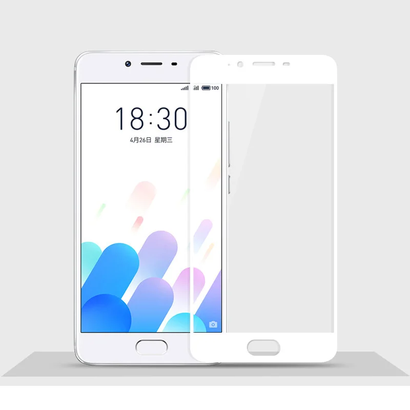 2 шт 3D закаленное стекло для Meizu E2 полное покрытие экрана Защитная пленка Meilan