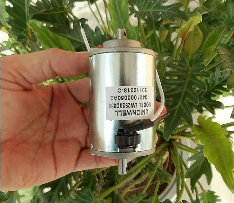 Двухшариковый подшипник постоянного тока с угольной щеткой R38, 120 В постоянного тока