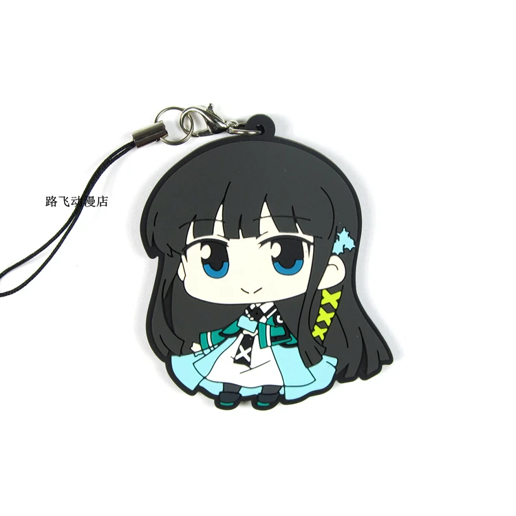 Фигурка аниме модель резиновый брелок кулон Mahouka Koukou No Rettousei Сиба татсуя Миюки