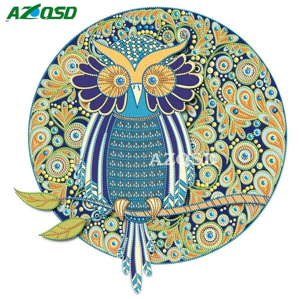 AZQSD алмазная живопись животные картина Стразы особой формы мозаика рукоделие