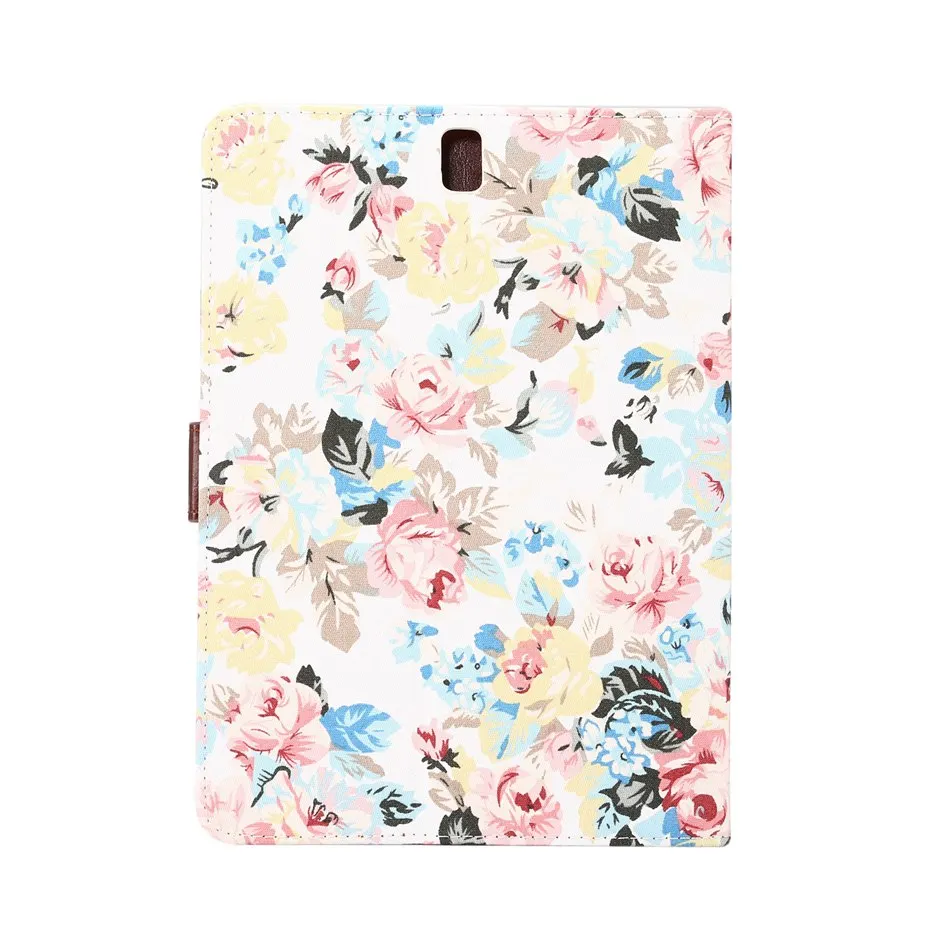 Tablet case for Samsung galaxy Tab S3 T820 T825 9.7 inch floral cloth capa coque cover for Samsung galaxy SM-T820 SM-T825