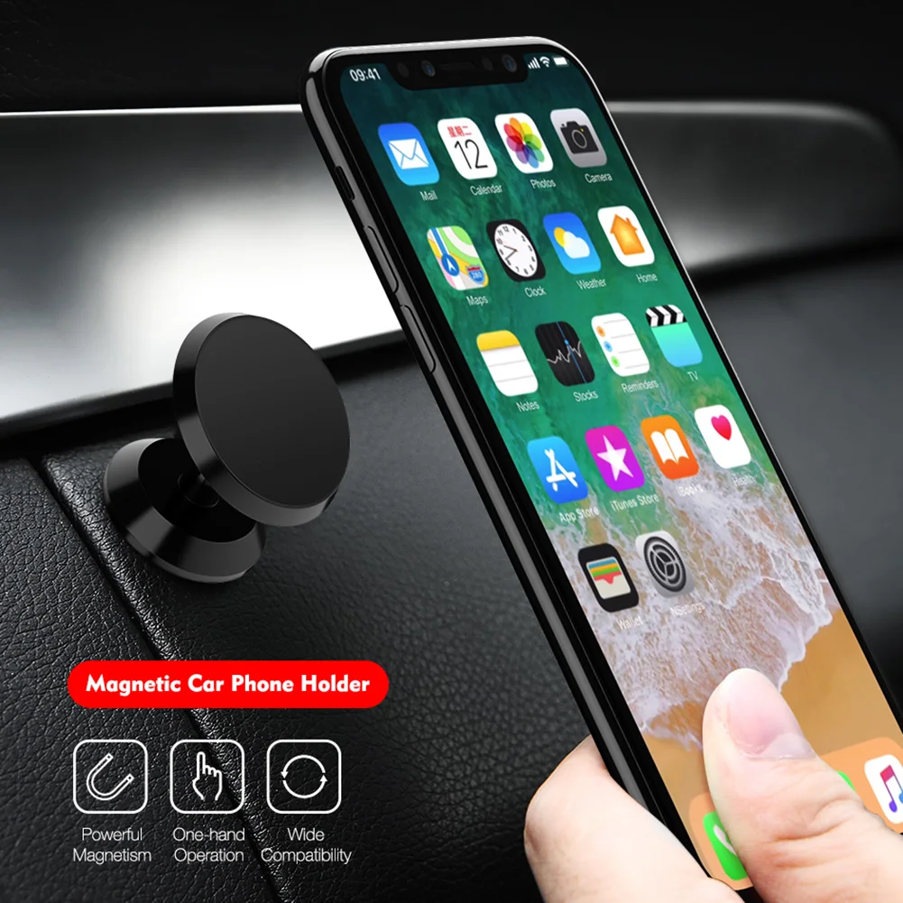 SUPMANGO новый авто магнитный держатель мобильного телефона 360 Вращение gm сильный
