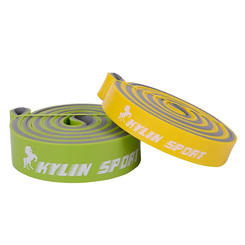 2017 зеленый и желтый Набор резинок для фитнеса резиновая трубка йоги Пилатес