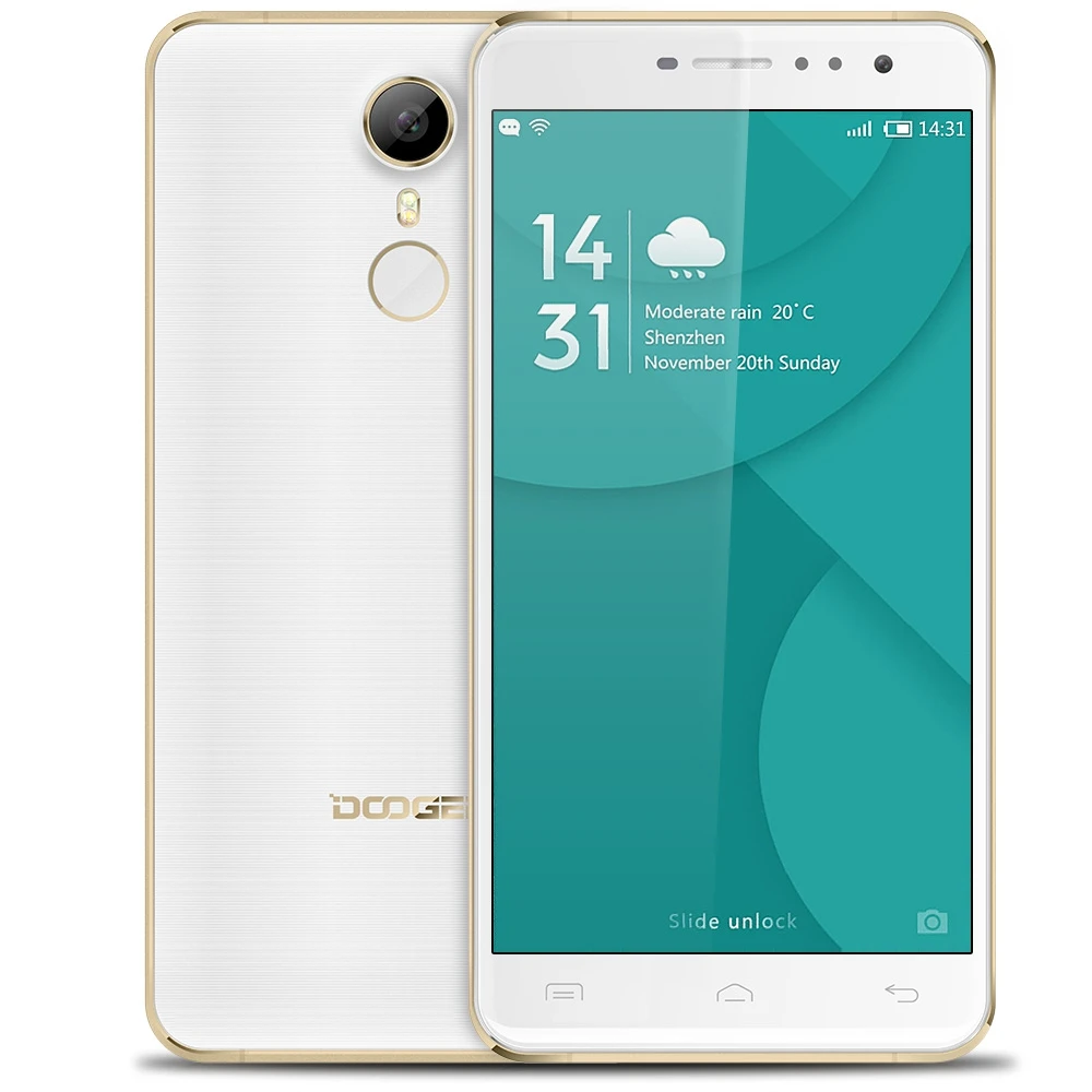 Оригинал DOOGEE F7 Pro Мобильного Телефона Android 6.0 5.7 Дюймов HD 1920x1080 Экран MTK6797 Дека Core 4 Г