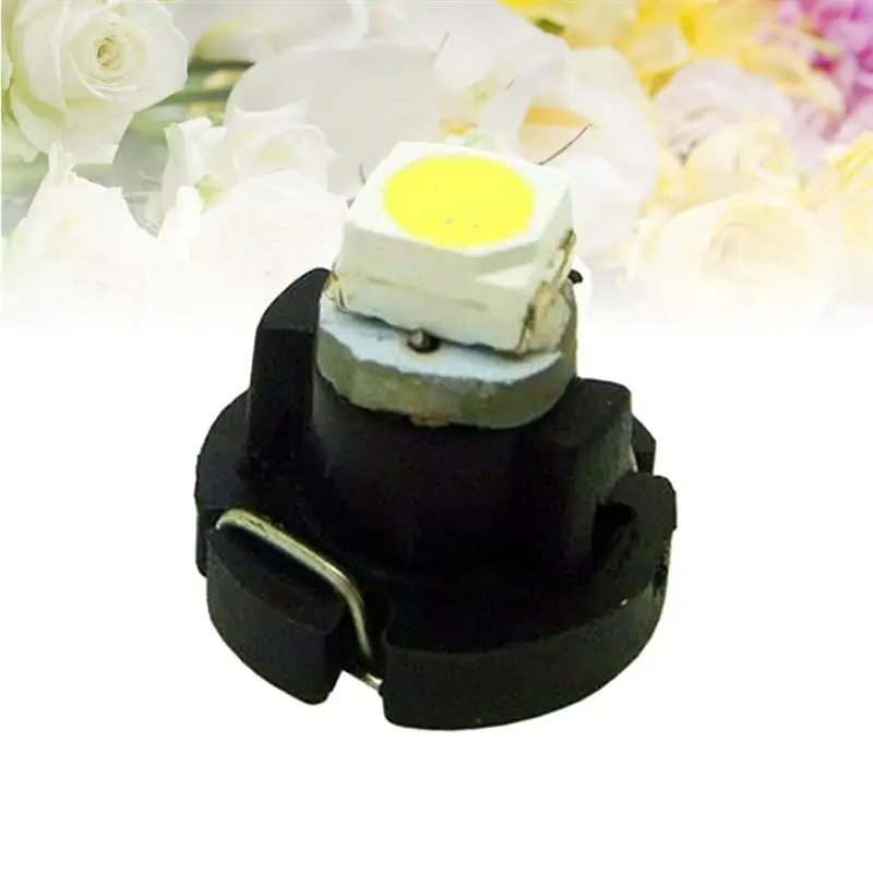 Индикаторная лампа T3 LED 3528 SMD 10 шт. приборная панель фонарь (желтый)|Декоративная