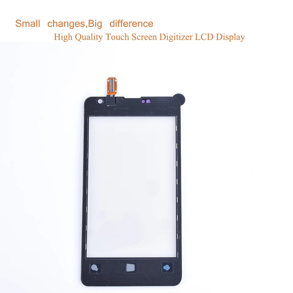 Сенсорный экран N430 для Nokia Microsoft Lumia 430 сенсорный дигитайзер стекло Передняя