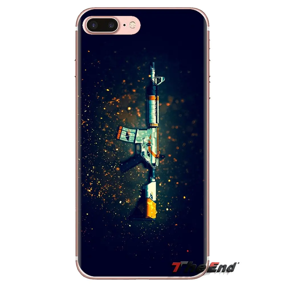 Прозрачный чехол-сумка из ТПУ с рисунком оружия для huawei mate Honor 4C 5C 5X6X7 7A 7C 8 9 10 8C 8X20