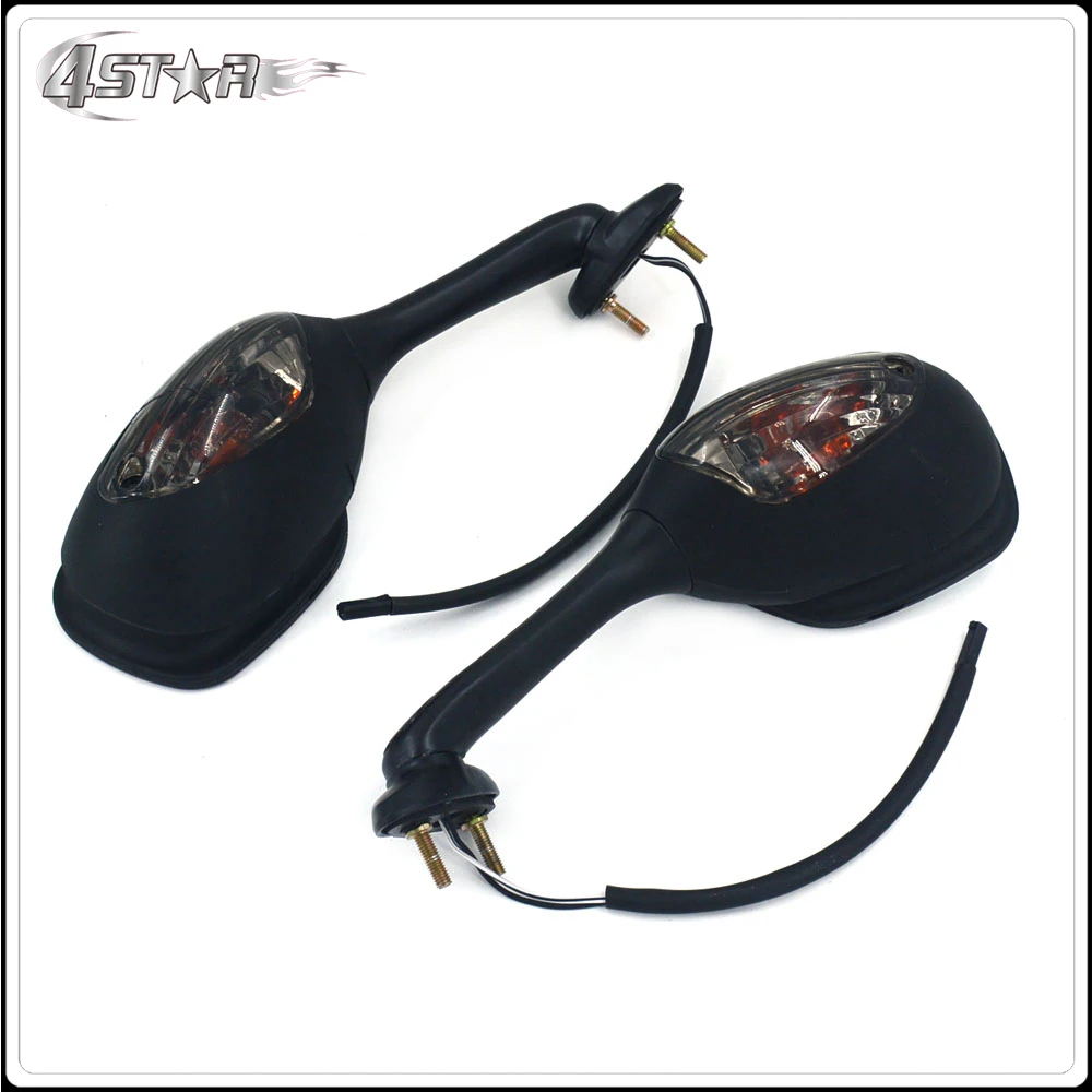 Motorcycle Rearview Side Mirror With Turn Signal For SUZUKI GSXR600 GSXR750 GSXR 600 750 2006-2010 GSXR1000 2005-2008