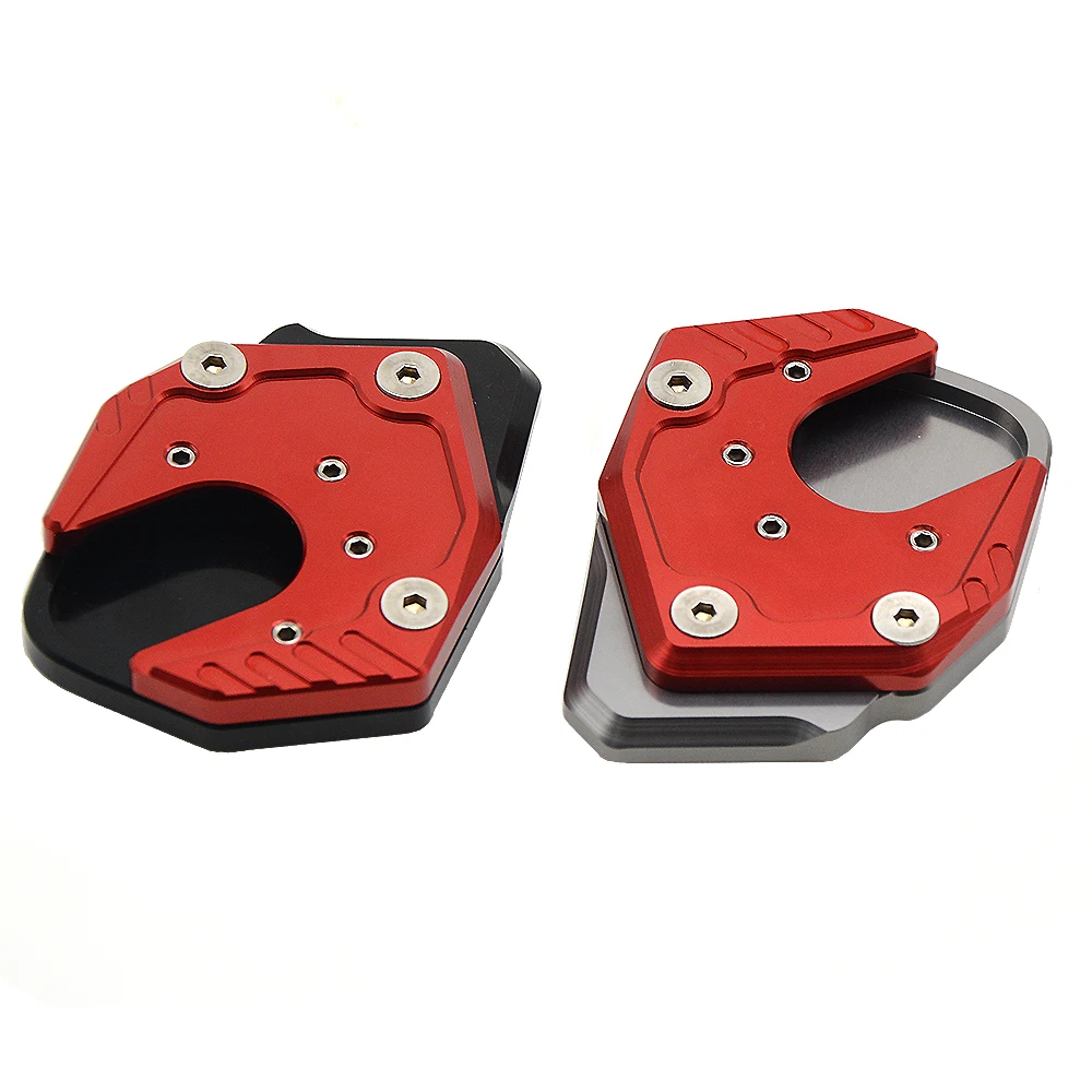 CNC Aluminum Motorcycle Accessories Foot Kickstand Extension Side Stand Enlargement Plate For HONDA X-ADV XADV ampliar 2017 2018 |