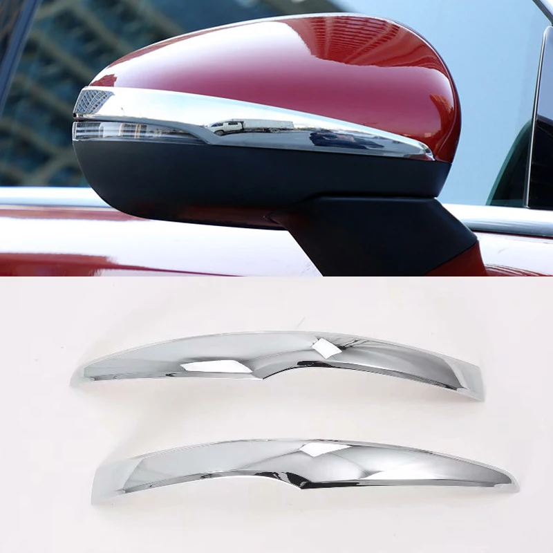 2 шт. хромированные декоративные полоски для зеркала заднего вида Mercedes Benz A Class W177