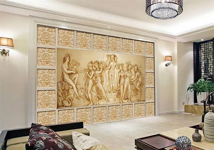 3d wallaper пользовательские фото нетканые Wallpapr ТВ фон настенные фрески Европейский