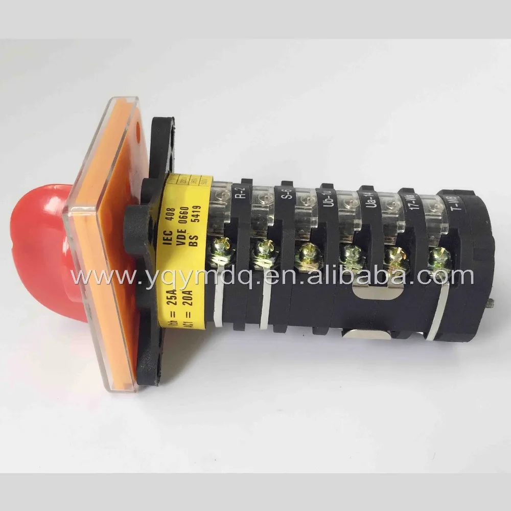 Поворотный переключатель 6-полюсный 8-позиционный фрезерный станок переключения