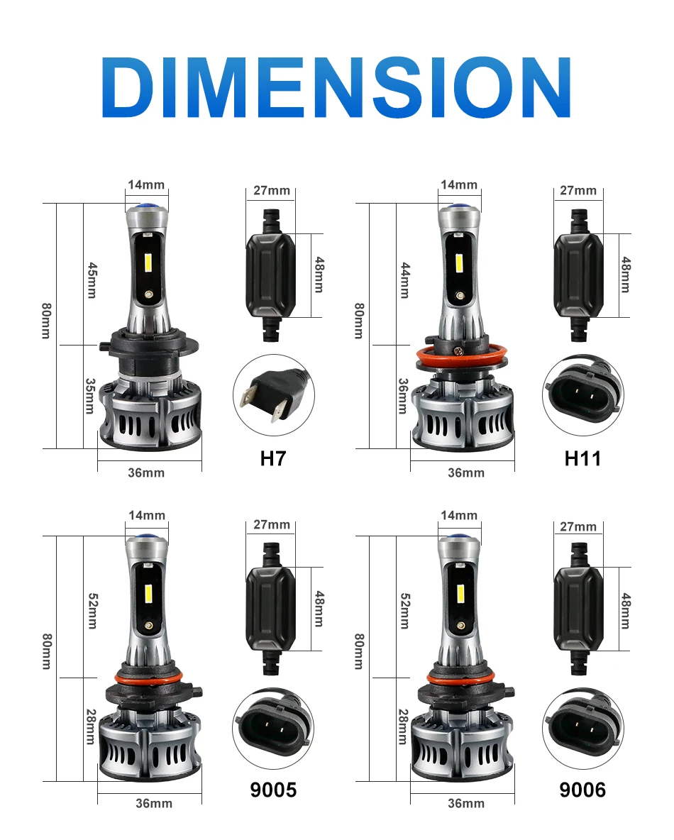 CARLitek Led 9005 9006 H7 H11 красный/синий Devil Eyes автомобильная светодиодная лампа для фары 10000лм 6500 к CSP чип светодиодная противотуманная фара проектор Объектив