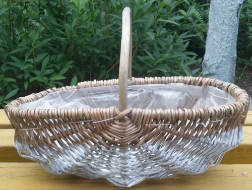 Бесплатная отправка Ивы корзины цветов плетеная цветочный горшок с загородный