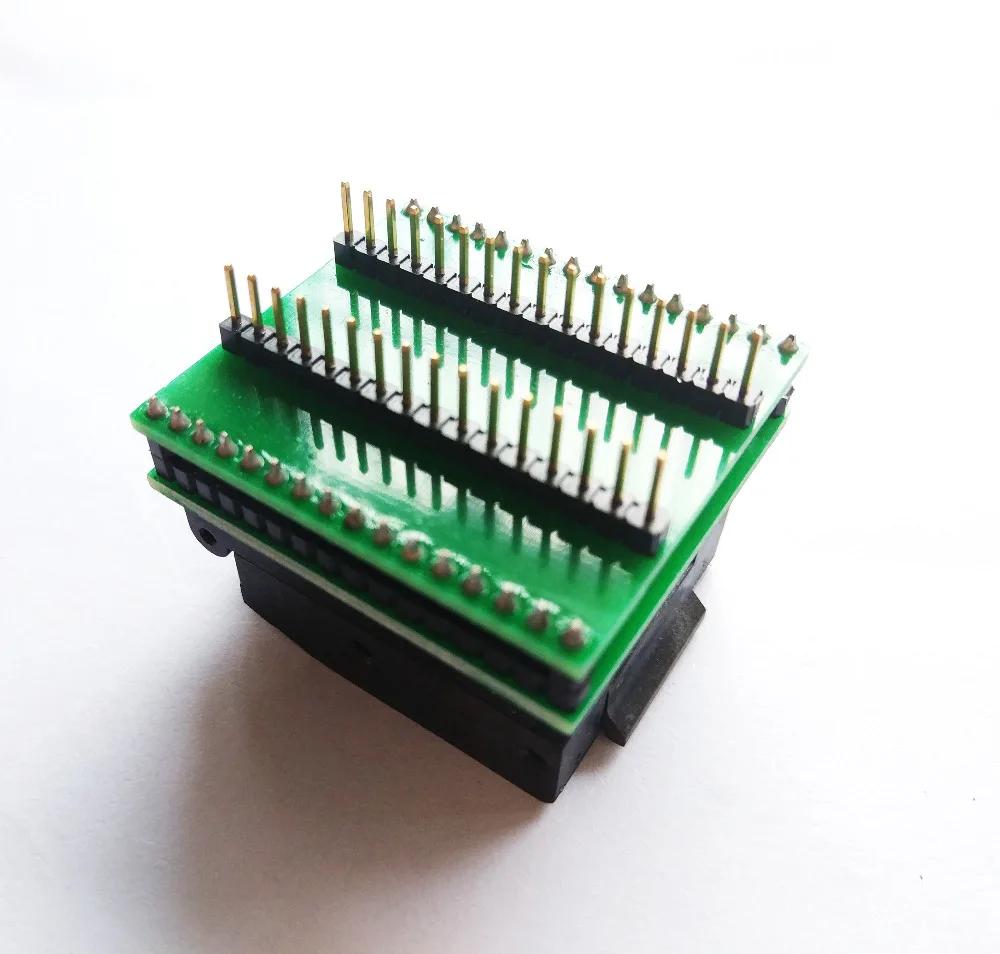 Бесплатная доставка универсальный программатор TQFP32 QFP32 LQFP32 к DIP32 разъем адаптера