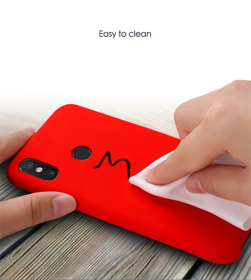 Жидкий силиконовый чехол для Xiaomi Mi 6 8 9 Redmi 4X5 5A 6A S2 Redmi Note 4X4 Global Version, мягкий чехол для телефона из ТПУ ярких цветов