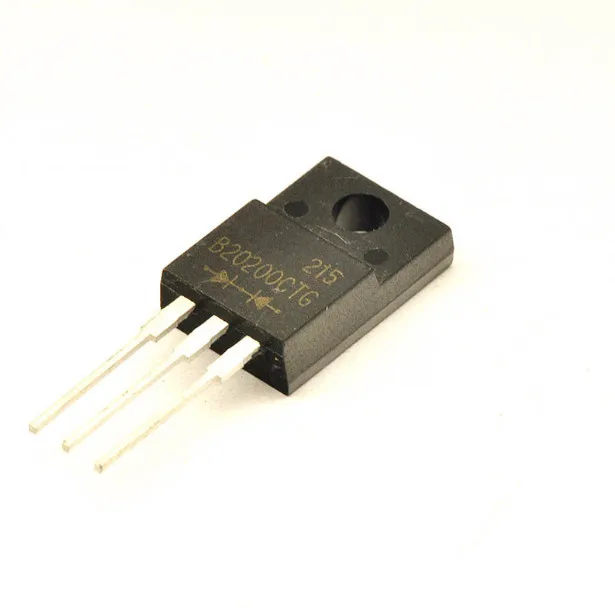 10 шт./лот Диод Schottky MBRF20200CTG MBRF20200CT MBRF20200 20200CTG B20200G 20A/200V|Интегральные схемы| |