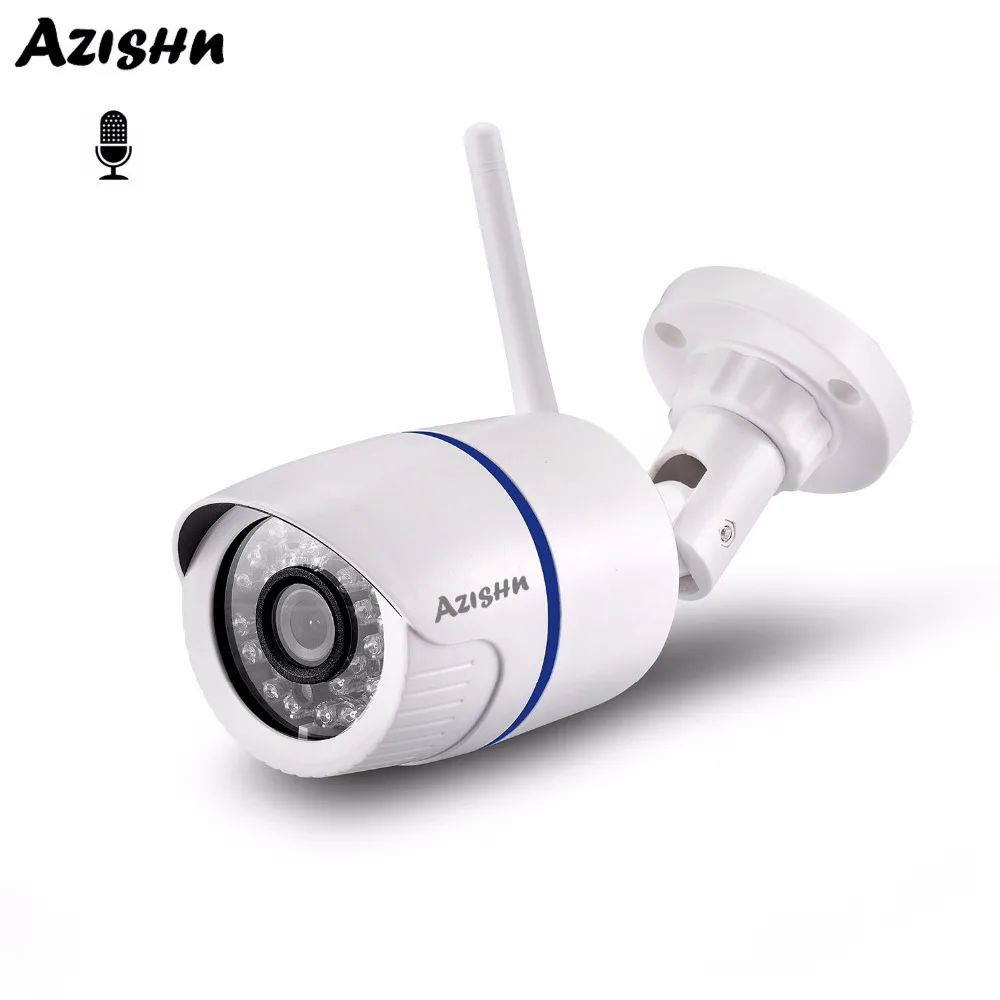 AZISHN Wifi IP камера 720P 960P 1080P Безопасность Аудио запись CCTV беспроводная Проводная
