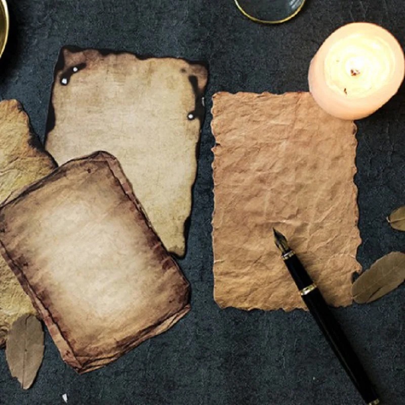 Обе стороны пишут 30 шт старая бумажная тематическая открытка как Скрапбукинг