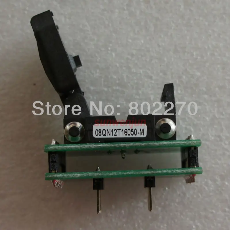 QNF8/MLP8/MLF8/SON8/WSOP8 to DIP8 Test Socket/Adapter PLASTRONICS 08QN12T16050 | Компьютеры и офис
