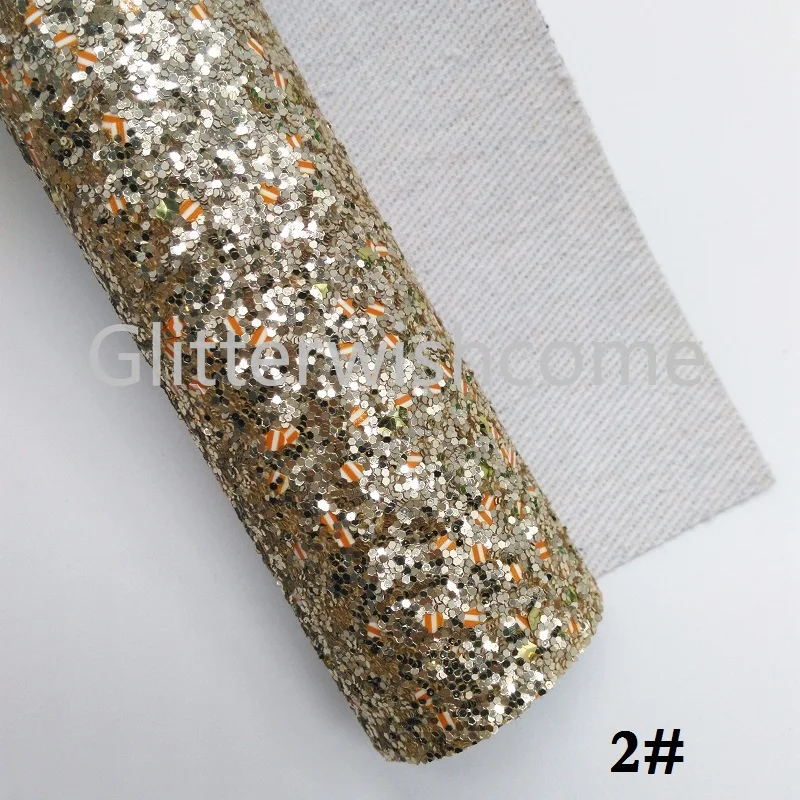 Glitterwishcome 21X29 см A4 размер винил для бантов Рождество толстый блеск кожа Fabirc искусственная кожа листы для бантов, GM383A