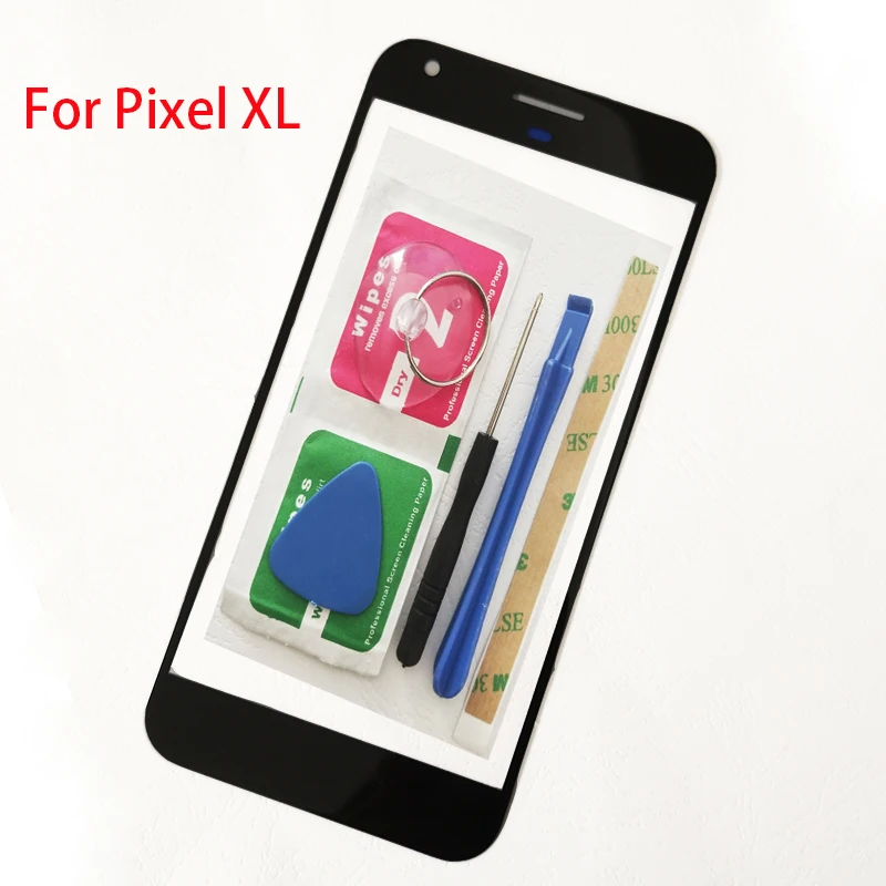 Внешний сенсорный экран BINYEAE для Google Pixel / XL 2 стеклянный объектив с сенсорной