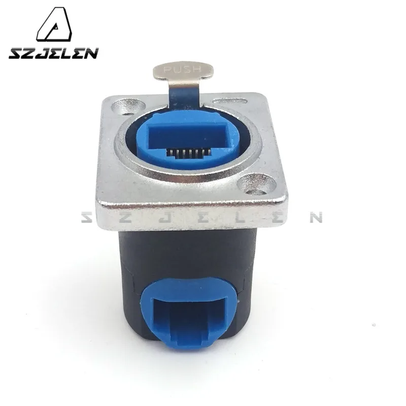 RJ45 Панель разъем 90 градусов локоть (женский) передача сигнала разъем|connector socket|socket