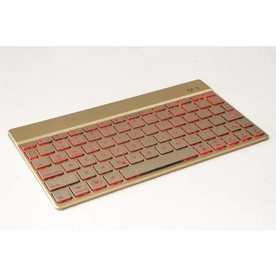 Luxury Aluminium Wireless Bluetooth Keyboard with/without 7 Color Backlight for Huawei S7-601 MediaPad Vogue s7-601c | Компьютеры и